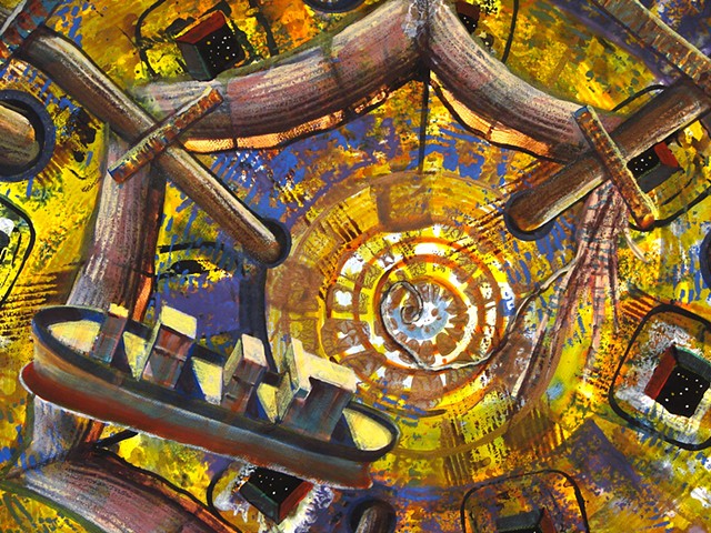 detail - Nowhere Having Everywhere To Go - Once