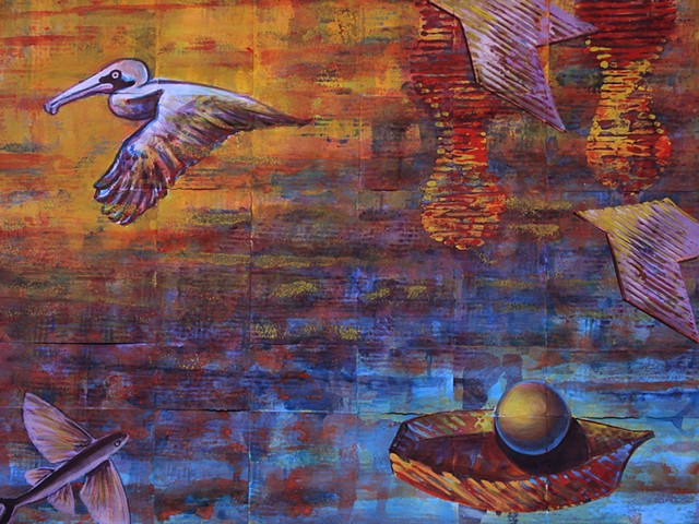 detail - Lachesis Deep Weaves to Crossed Shores 