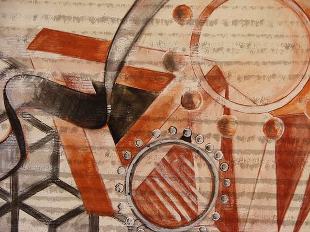 detail - Frescos Sift Under the Lens of the Surveyor