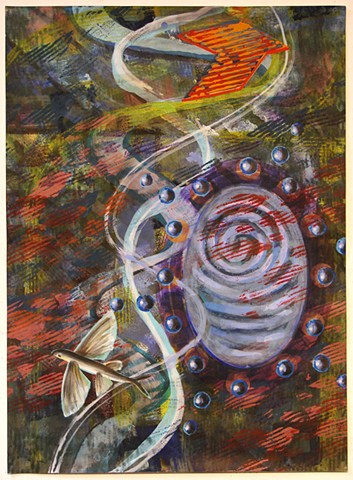 Study #1 for If the Music of the Spheres is Just a Whispering Breeze