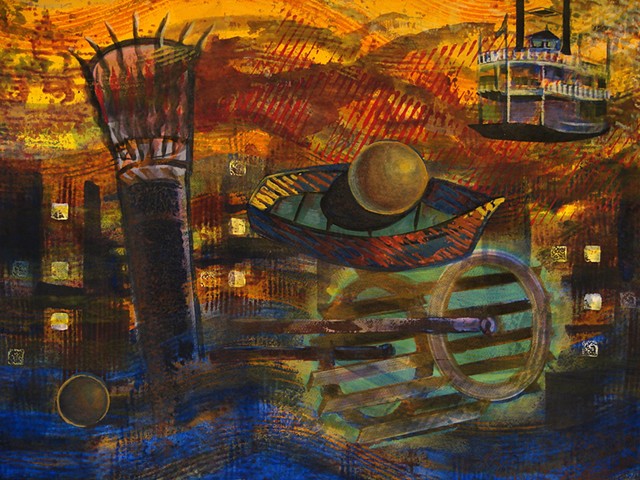 detail - Crashing Backwards - Arrives then Embarques