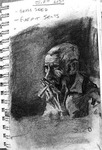 M. Moore, Meghan Moore, M. Moore Photography, Drawings, Charcoal, Fine Art, Pencil Drawing