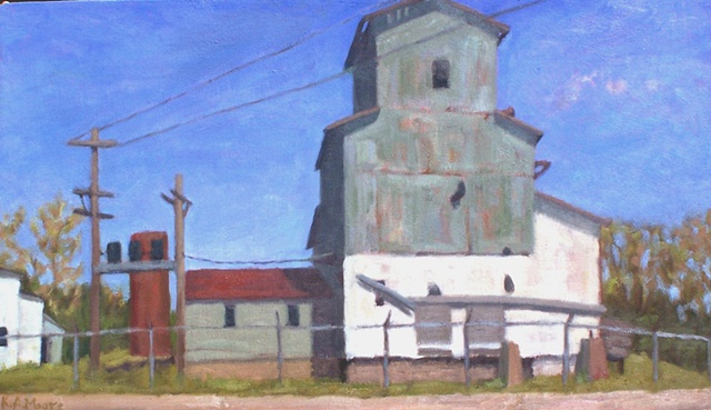 Granary on State Route 55