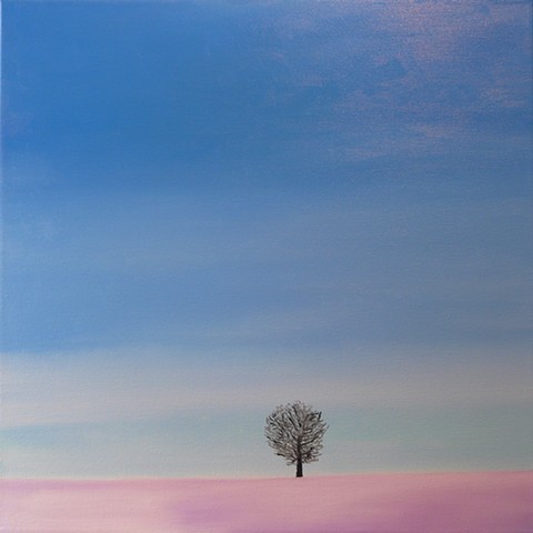 Winter in Solitude - Oil on Canvas - 24x24 -Sold