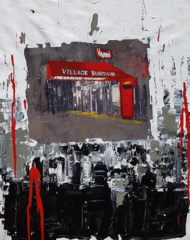 Village Vanguard NYC - Acrylic on Canvas -18x24