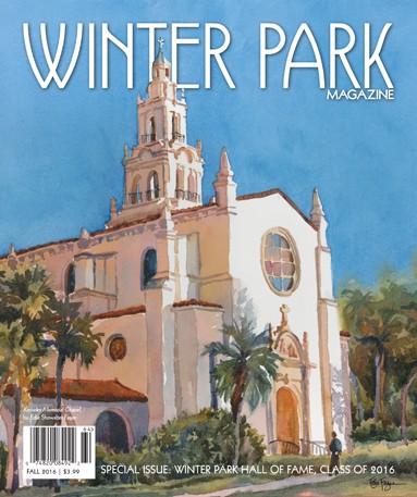 Winter Park Magazine Cover - Winter 2016