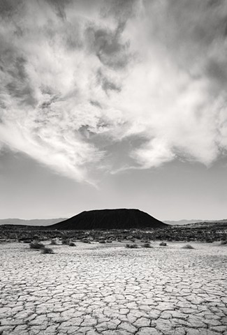 Amboy Crater From The East, Mojave Desert 