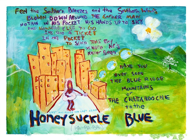 Honeysuckle Blue