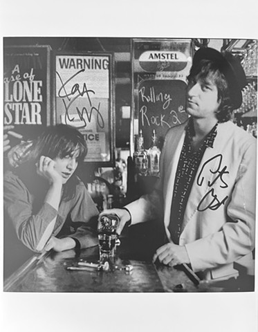 Kevn Kinney and Peter Buck at the Lone Star Cafe, NYC 1990
