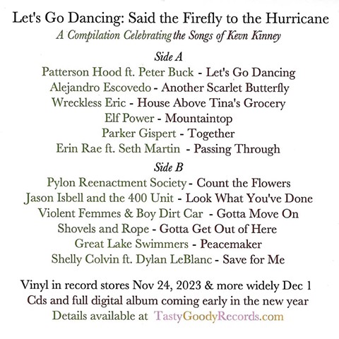 Albums/CD’s - Let’s Go Dancing: Said the Firefly to the Hurricane 