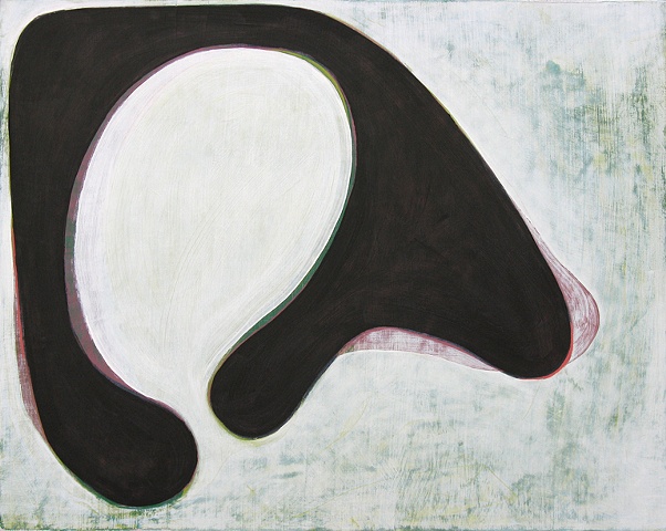 Chris D. Smith, Untitled (0547), 2008, Acrylic and oil on panel, 16” x 20” 