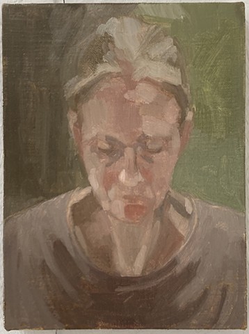 self-portrait (reading)