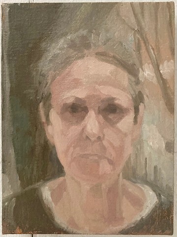 self-portrait (overhead)