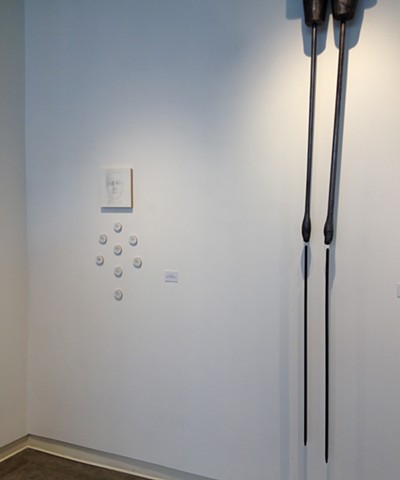"no one" installed in exhibition Species,  Dartmouth College, hanover, nh