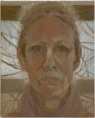 self-portrait (scarf)