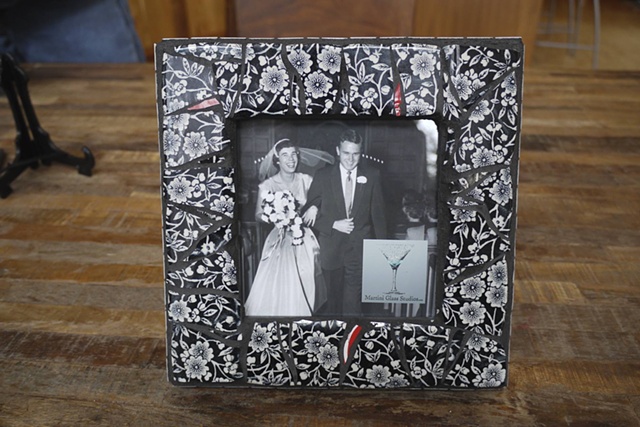 5x5 frame with black plate