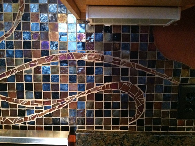 Angie's Backsplash, detail