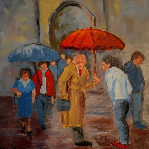 The Red Umbrella