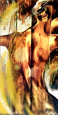 3rd Chakra, 3rd art plate from Towers of light project