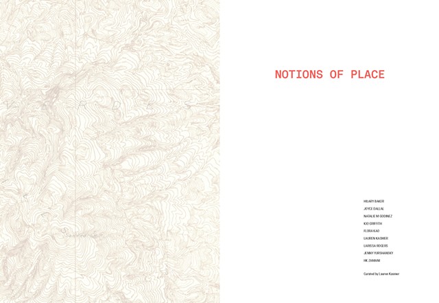 Notions of Place Catalogue