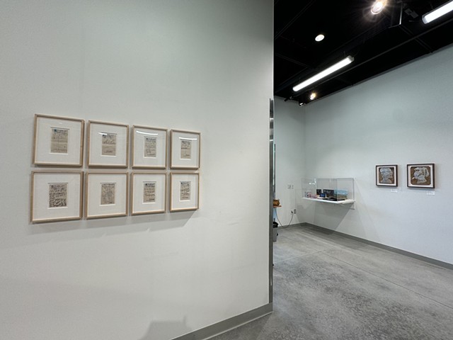 Installation shot, Clottey and Watson