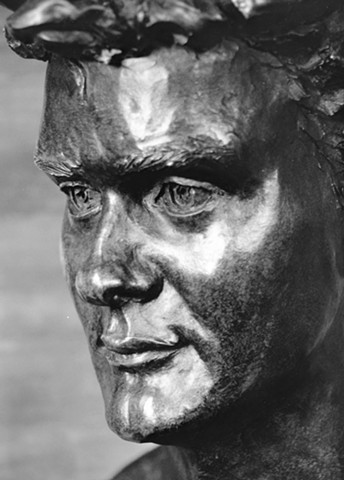 Hugh Bonneville  Kitty Blandy sculpture