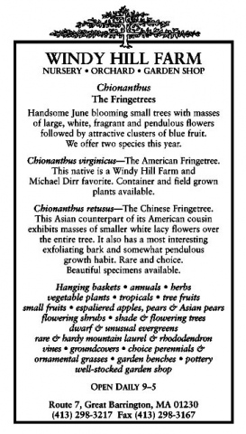 Windy Hill Farm Ad, May 2004