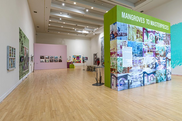 Mangroves to Masterpieces Installation