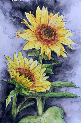SOLD sunflowers