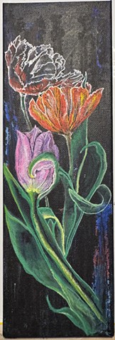Here to disable oppression - tulips