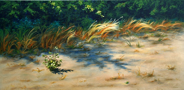 oil, canvas, landscape, Marion Webber original art