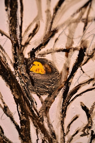 Yellow Warbler (detail)