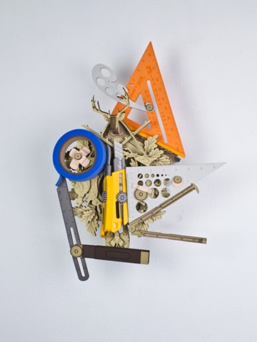Golem #39; cuckoo clock with tools