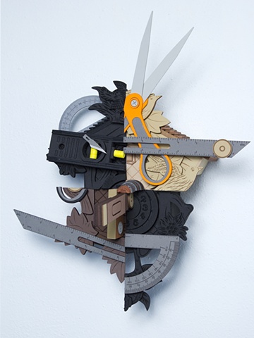 Frankenstein's Monster #4; cuckoo clocks with tools