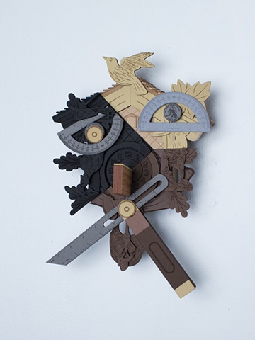 Frankenstein's Monster #25; cuckoo clocks with tools