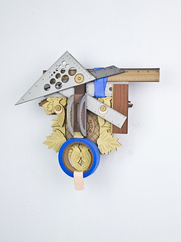 Golem #63; cuckoo clock with tools