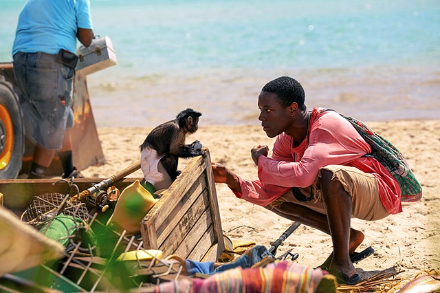 Neville & Driggs on beach