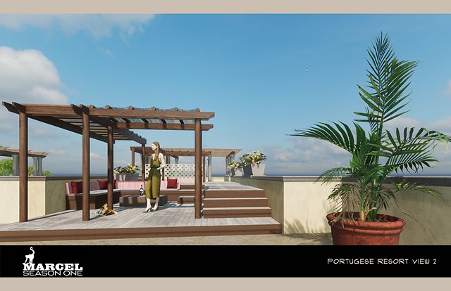 Portuguese Resort Renders