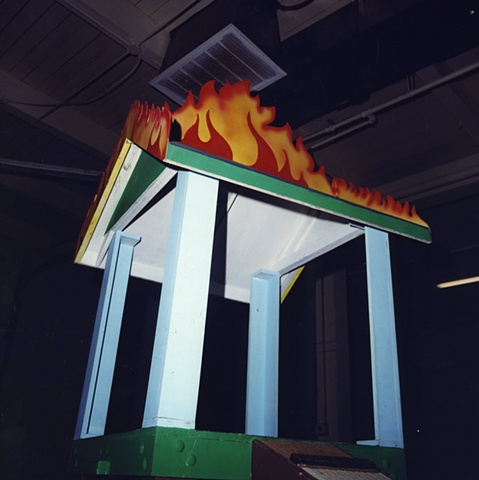 Fire Roof Obstacle