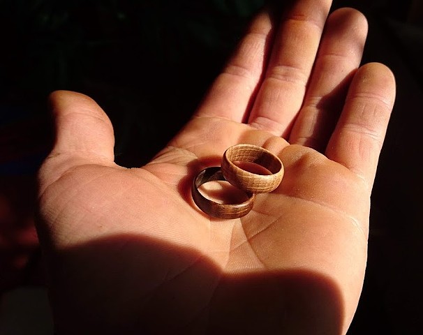 Two oak rings