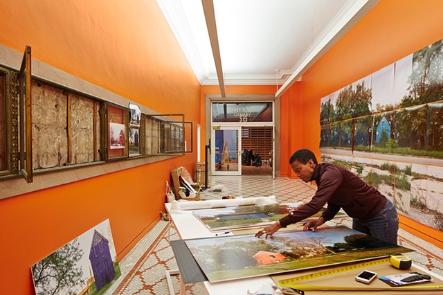 Installation view. Photograph courtesy of Steven Hall