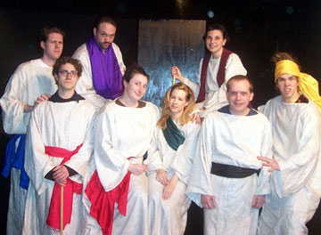 The cast of "Dirty Bible Stories".
