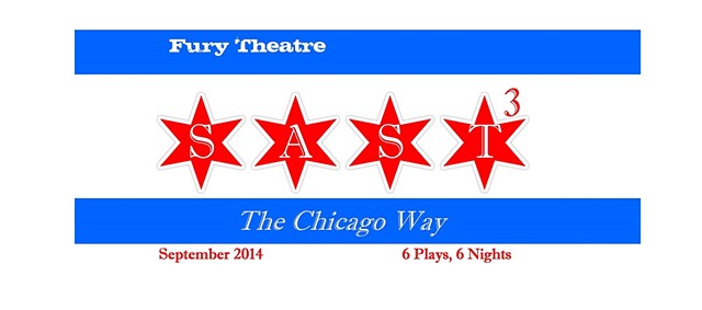 Banner for production at Fury Theatre Company, 2014.