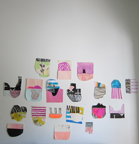 Paper Objects Series: Installation View