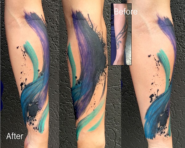 Abstract cover up