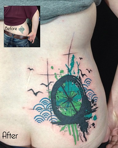 Compass cover up