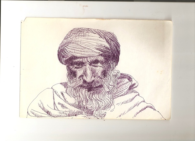 Turkey - Pammukale:  Old Man