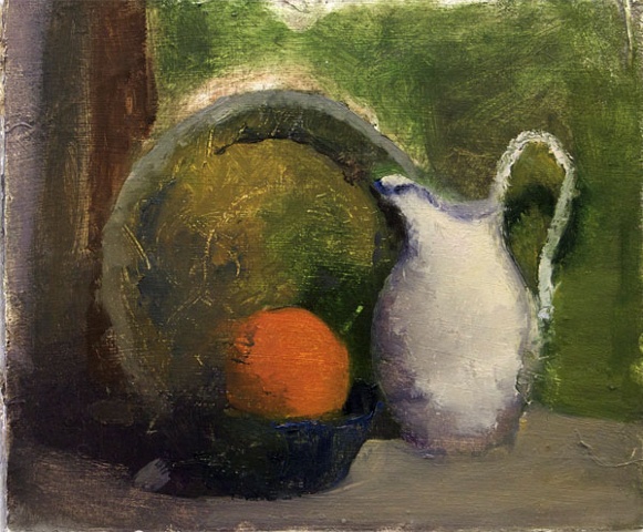 Still Life with White Pitcher