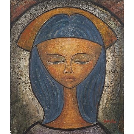 Angel Botello
Portrait of Jane / Blue Madonna