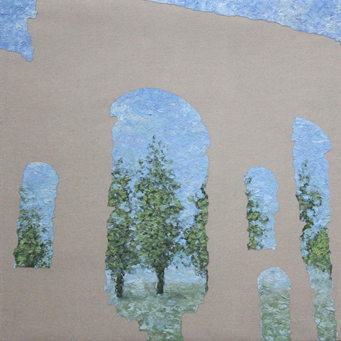 Aqueduct Recto Paul Flippen painting